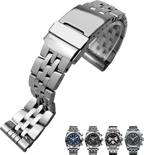 bracciale acciaio breitling|Cinturini Breitling per orologi .